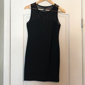 Black cocktail dress.